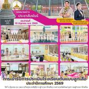 การประเมินโรงเรียนต้นแบบลูกเสือ ประจำปีการศึกษา 2569 โรงเรียนวัดเกตุมดีศรีวราราม