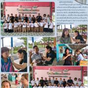 การฉีดวัคซีนไข้หวัดใหญ่  โรงเรียนวัดกระโจมทอง