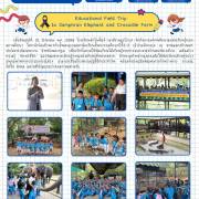 โรงเรียนวัดโพธิ์แจ้(มาลีราษฎร์บำรุง) จัดกิจกรรมทัศนศึกษาแหล่งเรียนรู้นอกสถานศึกษา สำหรับนักเรียนชั้นอนุบาล และชั้นประถมศึกษาปีที่ 1-3 
